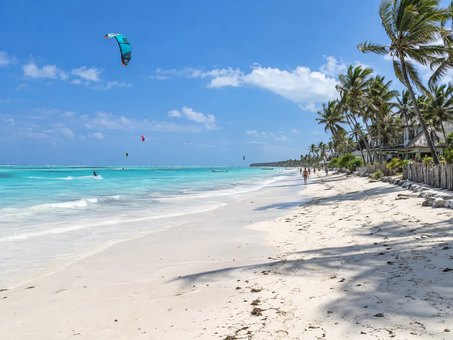 Zanzibar beach in natural daylight