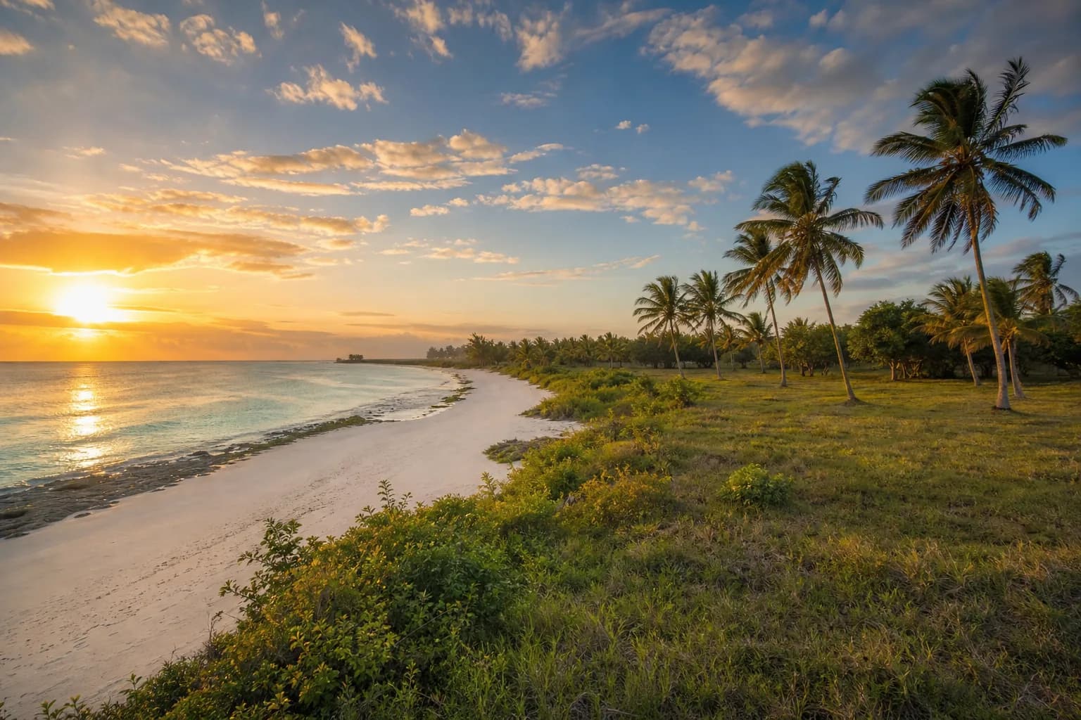 Beachfront land for sale in Zanzibar — premium coastal investment plots